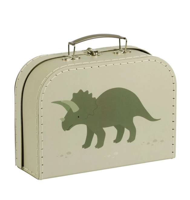 Set de două valize din carton cu dinozauri
