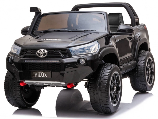 Mașină de teren pe acumulator Toyota Hilux pentru două persoane – Negru