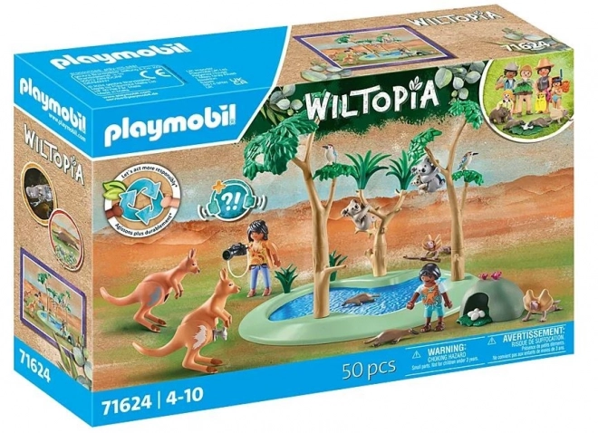 Set figurine Wiltopia cu animale australiene Playmobil