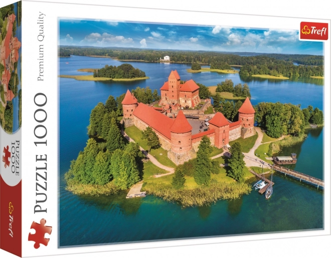 Puzzle Tref Lituania Castelul Trakai 1000 Piese