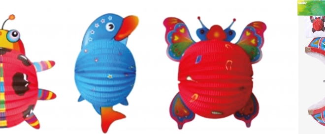 Lampion sferic Animăluțe 24 cm