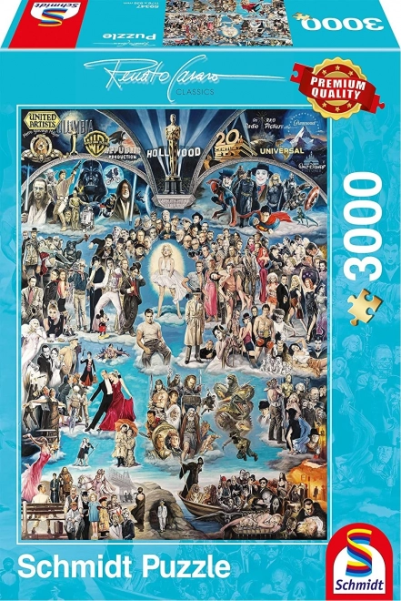 Puzzle Hollywood - Hall of Fame 3000 piese