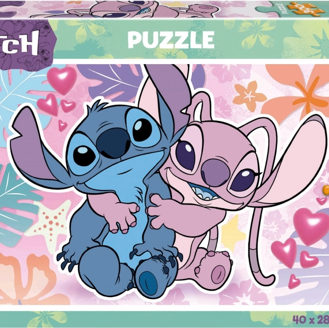 Puzzle Disney Stitch și Angel 300 de piese