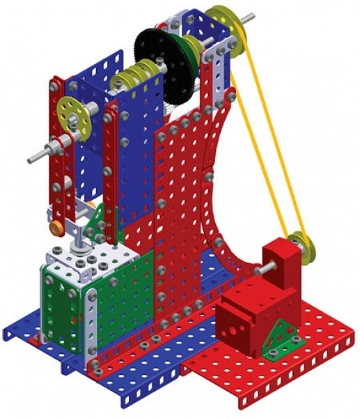 Set de construcție Merkur cu 130 de modele