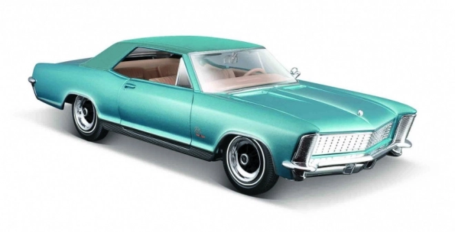 Model din aliaj Buick Riviera 1965 albastru 1/24