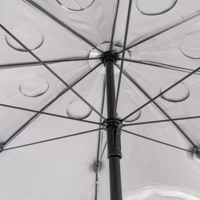 Umbrelă mare pliabilă de plajă și grădină 2 în 1