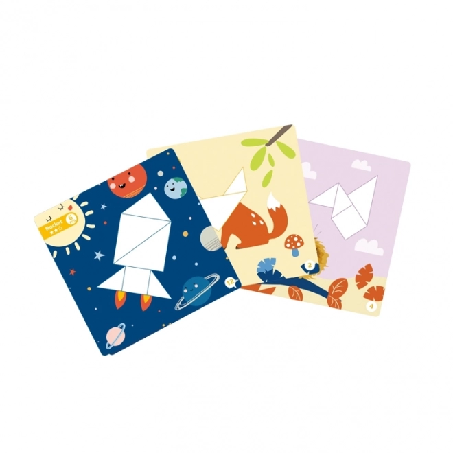 Puzzle tangram pentru copii