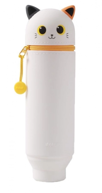 Penar siliconic tub iubitor de pisici pisică portocalie