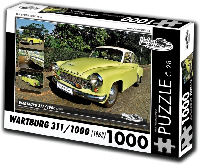 Puzzle RETRO-AUTA Wartburg 311 (1963) 1000 piese