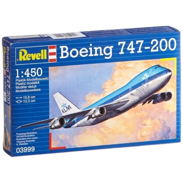 Set modelare Boeing 747-200 de la Revell