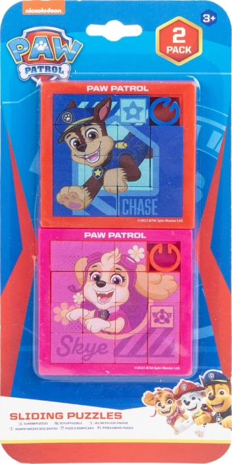 puzzle glisant Paw Patrol 2 în 1