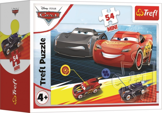 Puzzle Cars Fulger McQueen și Jackson Storm 54 piese