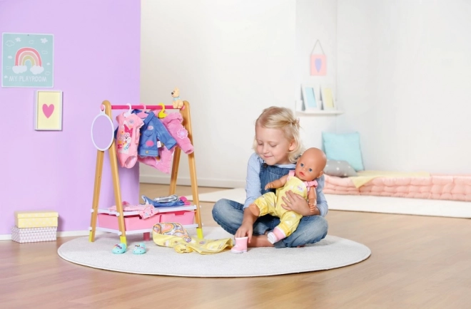 BABY born set de ploaie Deluxe pentru păpuși 43 cm