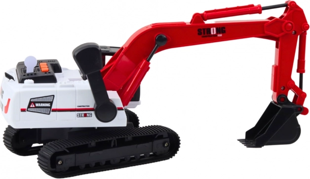 Excavator pe șenile din cauciuc cu cabină rotativă și cupă mobilă