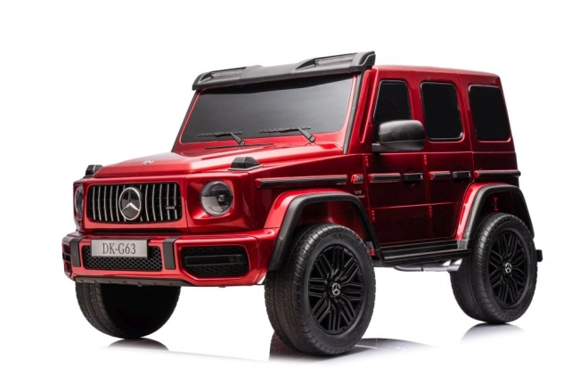 Mașină pe acumulator Mercedes G63 XXL Roșu 24V