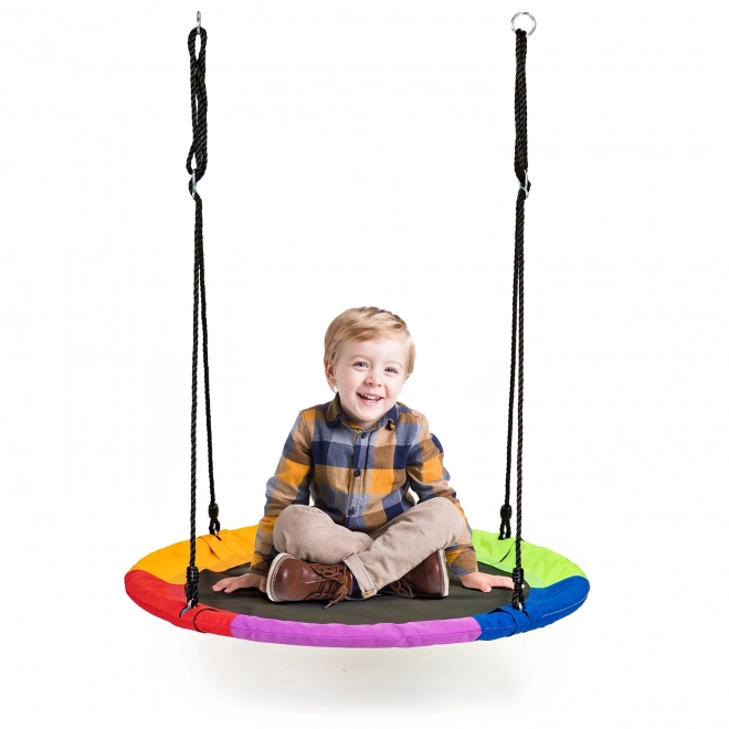 Leagăn de grădină cuib de barză 100cm ECOTOYS Multicolor