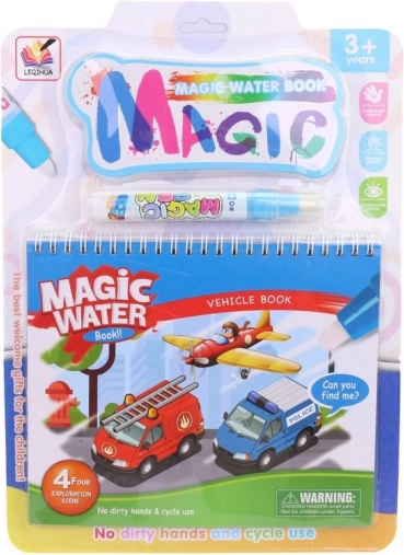 pictură magică – mijloace de transport 31 × 23 cm