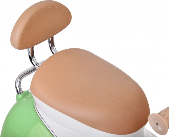 Scuter electric clasic pentru copii portocaliu – Verde