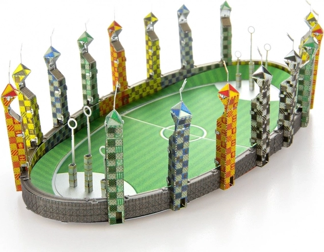 Puzzle 3D Metal Earth: Terenul de Quidditch Harry Potter