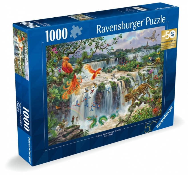 Puzzle RAVENSBURGER cascade fantastice Iguaçu 1000 piese