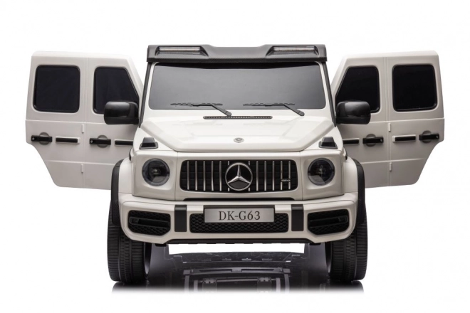 Mașină electrică pentru copii Mercedes G63 XXL albă 4x4