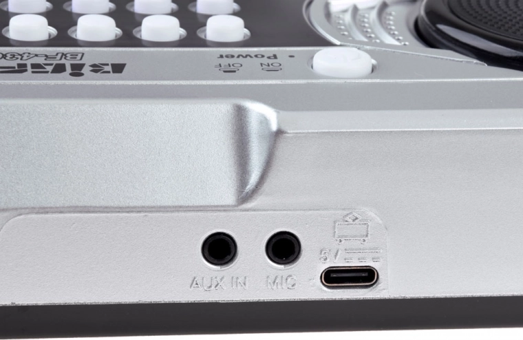 Cântă și interpretează cu AUX IN și microfon