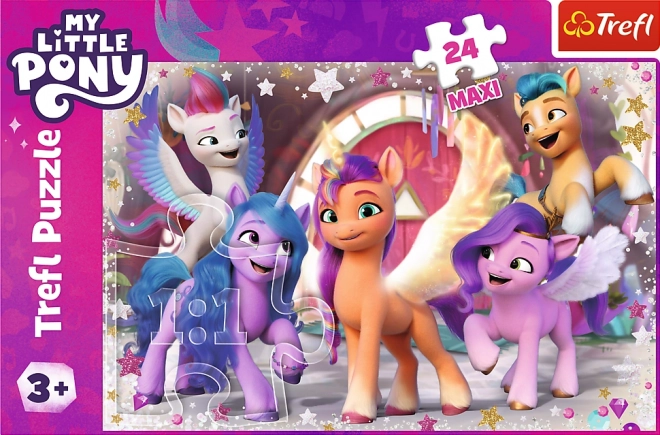 Puzzle My Little Pony: Zi fericită maxi 24 piese