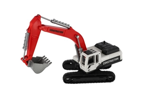 Excavator cu șenile din plastic și metal