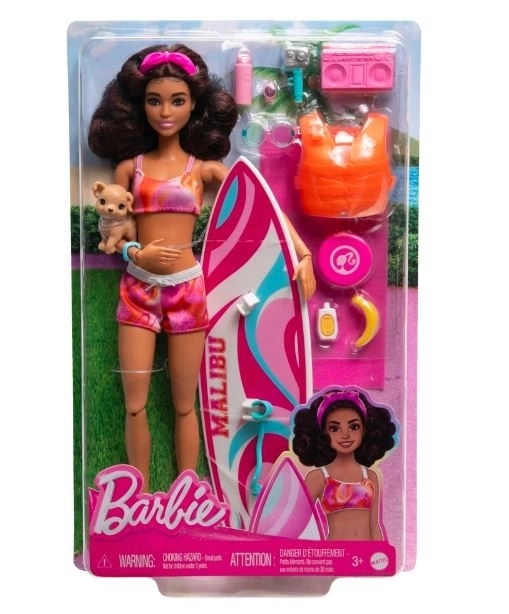 Barbie păpușă cu placă de surf