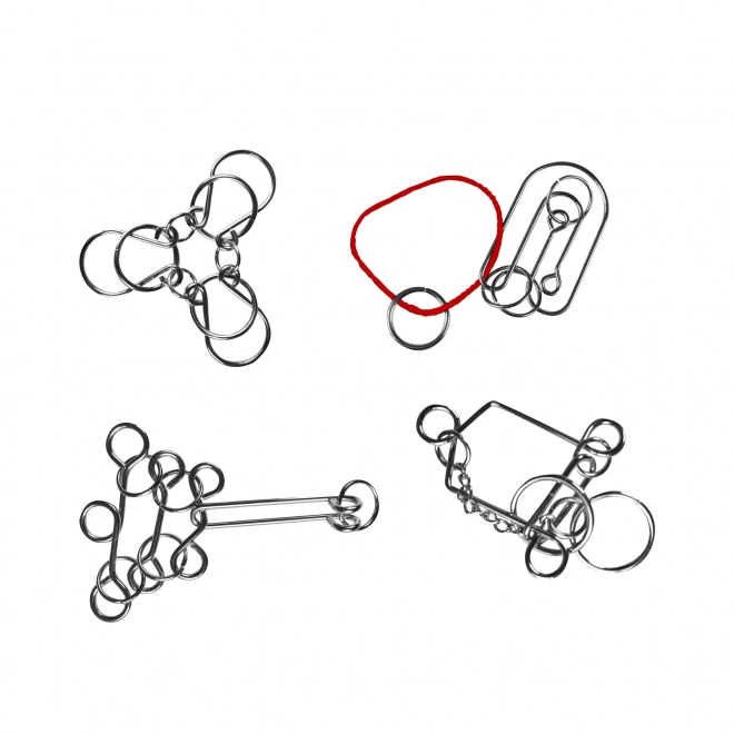 Puzzle metalic