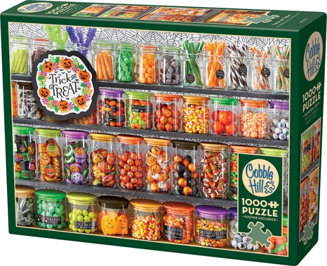 Puzzle tematic COBBLE HILL Halloween: Trick or Treat 1000 piese