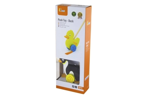 Pinguin împingător din lemn Viga Toys