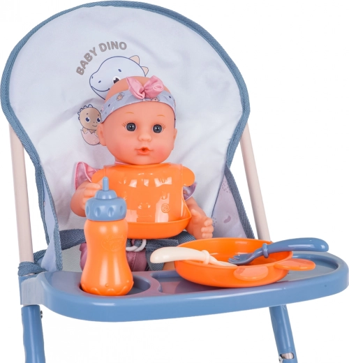 Scaun de hrănire stabil cu accesorii