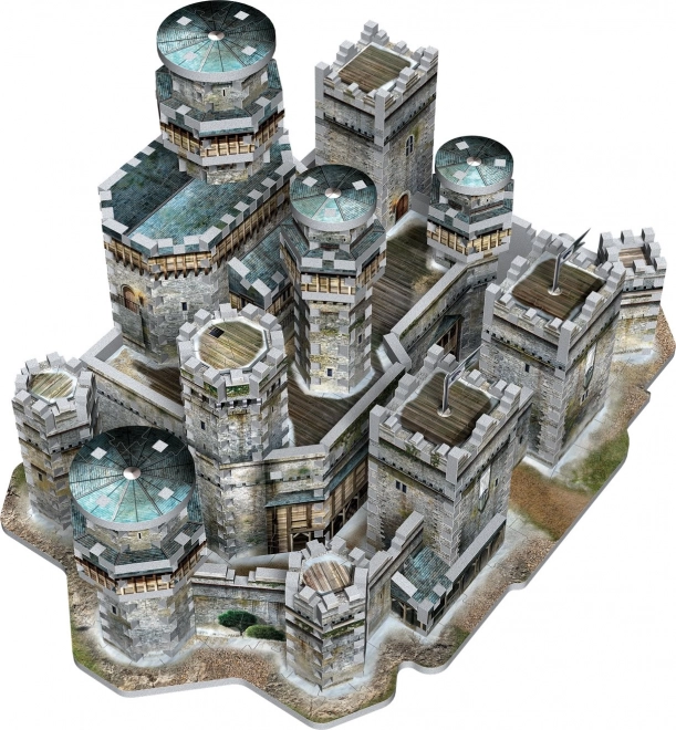Puzzle 3D WREBBIT Jocul Tronurilor: Winterfell 910 piese