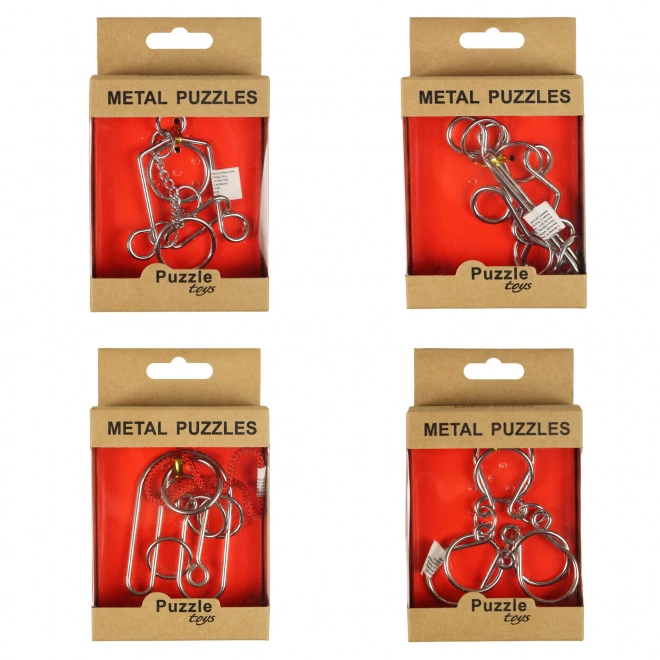Puzzle metalic