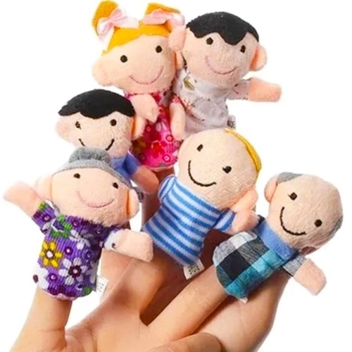 Set de păpuși pe degete - 6 figurine