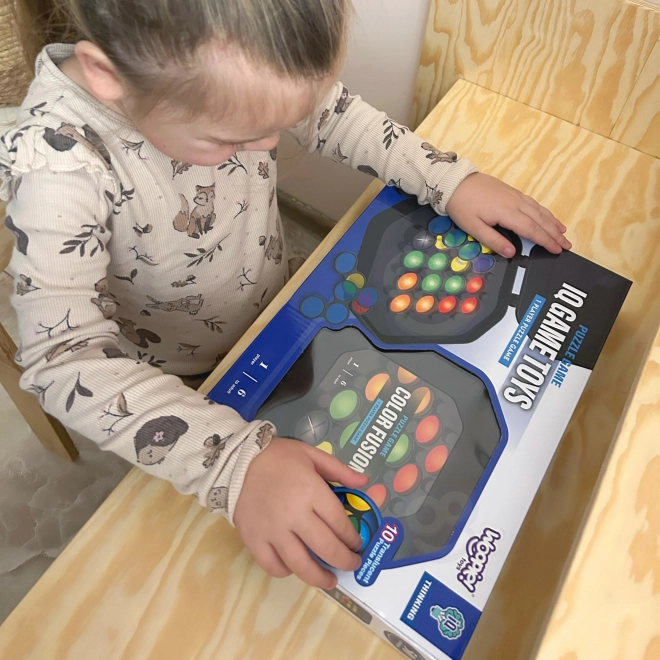 Joc logic woopie „aranjează modelul” antrenament cerebral și amestec de culori
