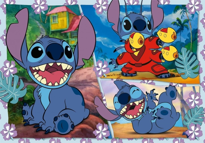 Puzzle maxi 104 piese cu Stitch