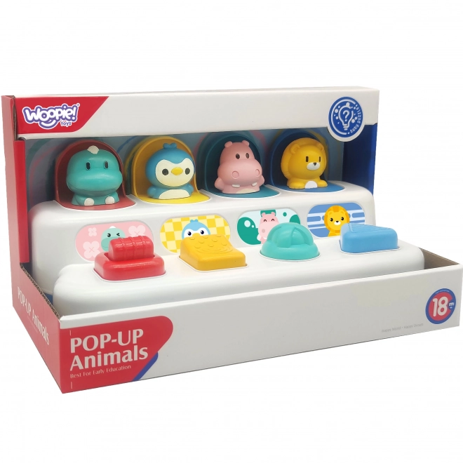 Animăluțe săltărețe pop-up de la Woopie