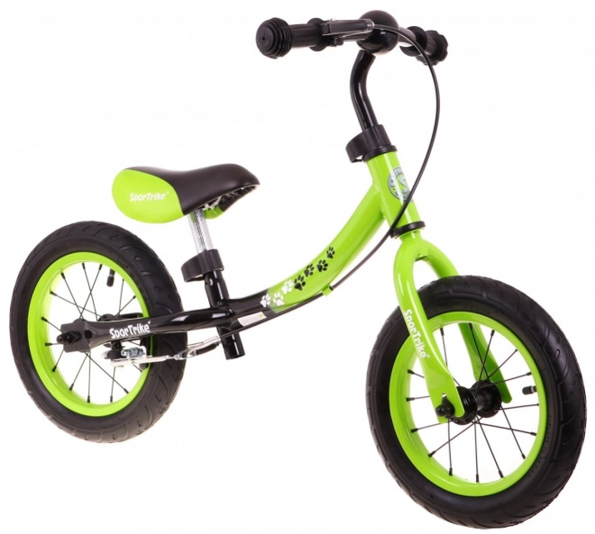 Bicicletă fără pedale Boomerang SporTrike verde