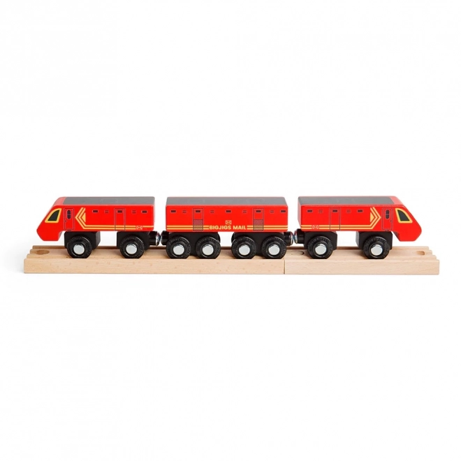 trenuleț poștal din lemn Bigjigs Rail