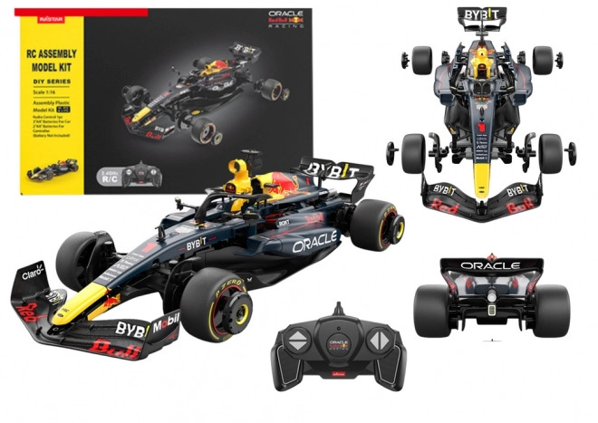 Machetă auto RC Red Bull F1 din blocuri de construcție