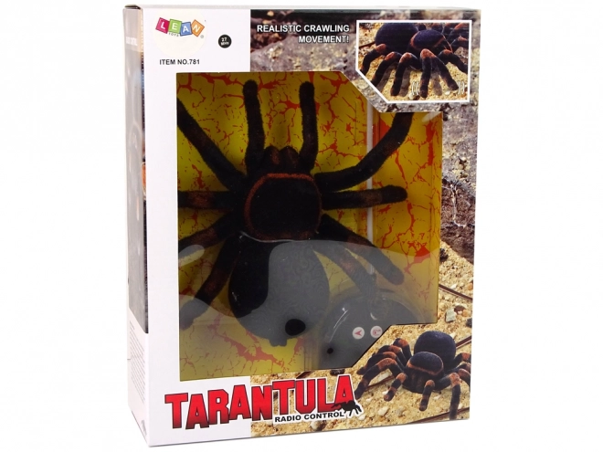 Păianjen Tarantula negru cu telecomandă