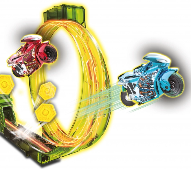Spin and Build Basic pistă cu 1 motocicletă
