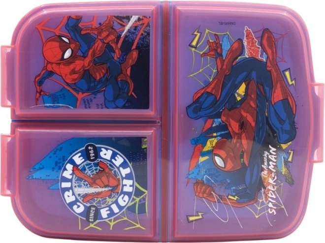 Cutie practică pentru gustare pentru copii Spiderman