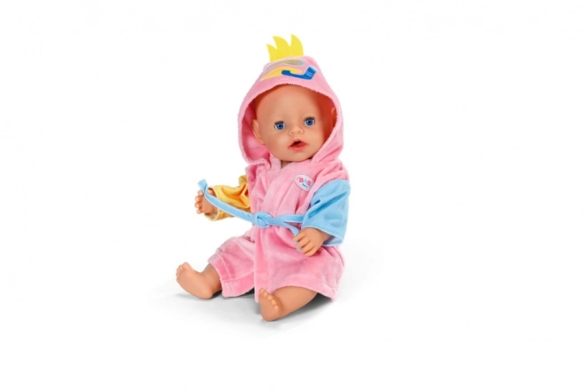 Halat roz pentru păpușă BABY born 43 cm