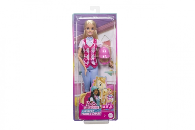 Păpușa Barbie călăreață Malibu