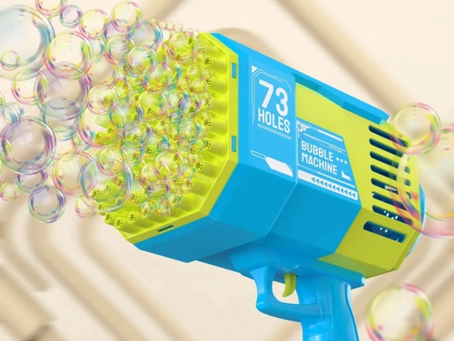 Pistol Bazooka pentru baloane de săpun – Albastră