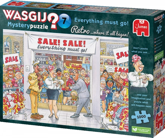 Puzzle misterios WASGIJ Ce trebuie făcut