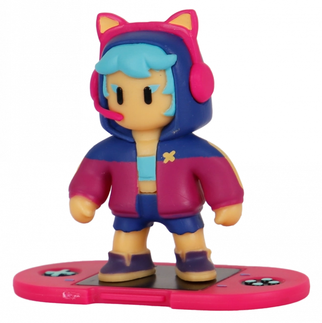 Set deluxe figurine stumble guys x barbie 6 bucăți